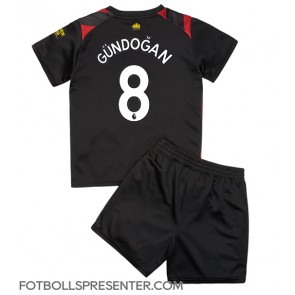 Manchester City Ilkay Gundogan #8 Bortatröja Barn 2022-23 Kortärmad (+ korta byxor)